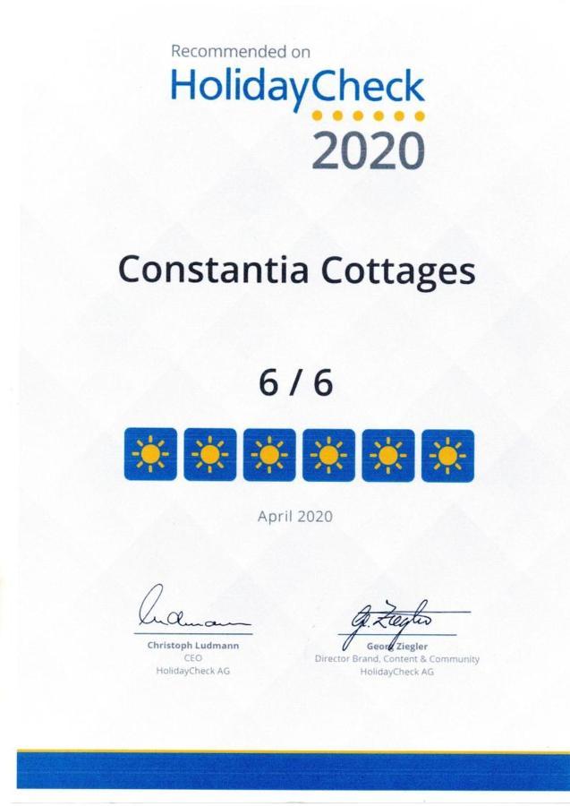Constantia Cottages Exteriör bild