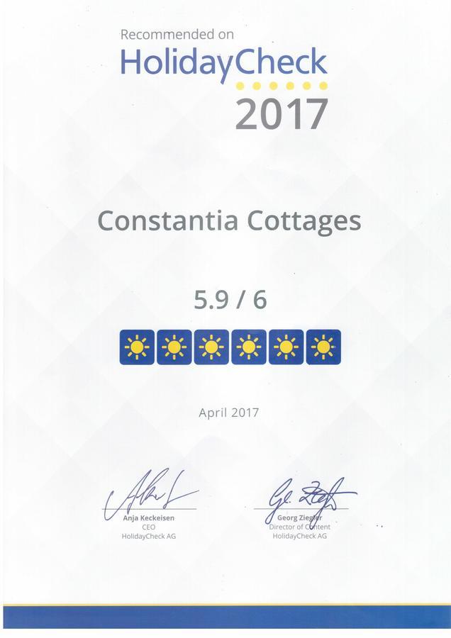 Constantia Cottages Exteriör bild